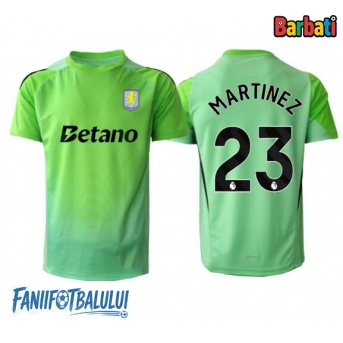 Aston Villa Emiliano Martinez #23 Portarii Tricou Fotbal Replică 2025-26 Barbati Deplasare